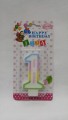 彩色 生日 年齡 數字 一套 0-9 蛋糕 蠟燭 Happy Birthday Party Cake Number Candle 情侶 禮物
